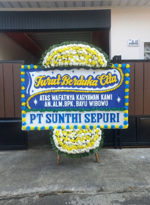 Papan Bunga Duka di Aru Selatan Timur